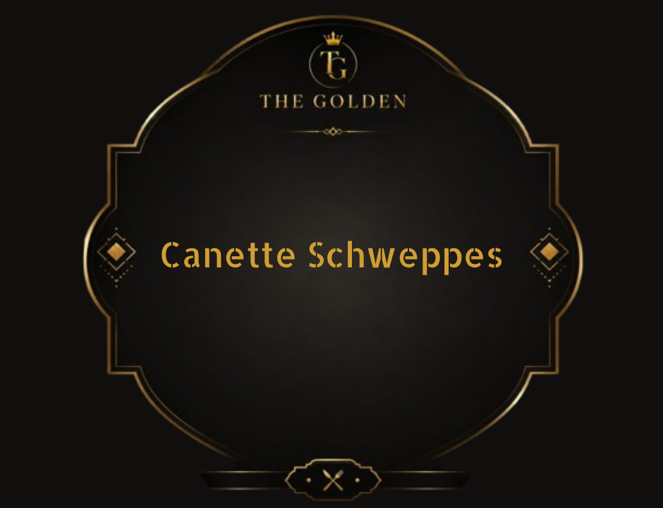 Canette Schweppes