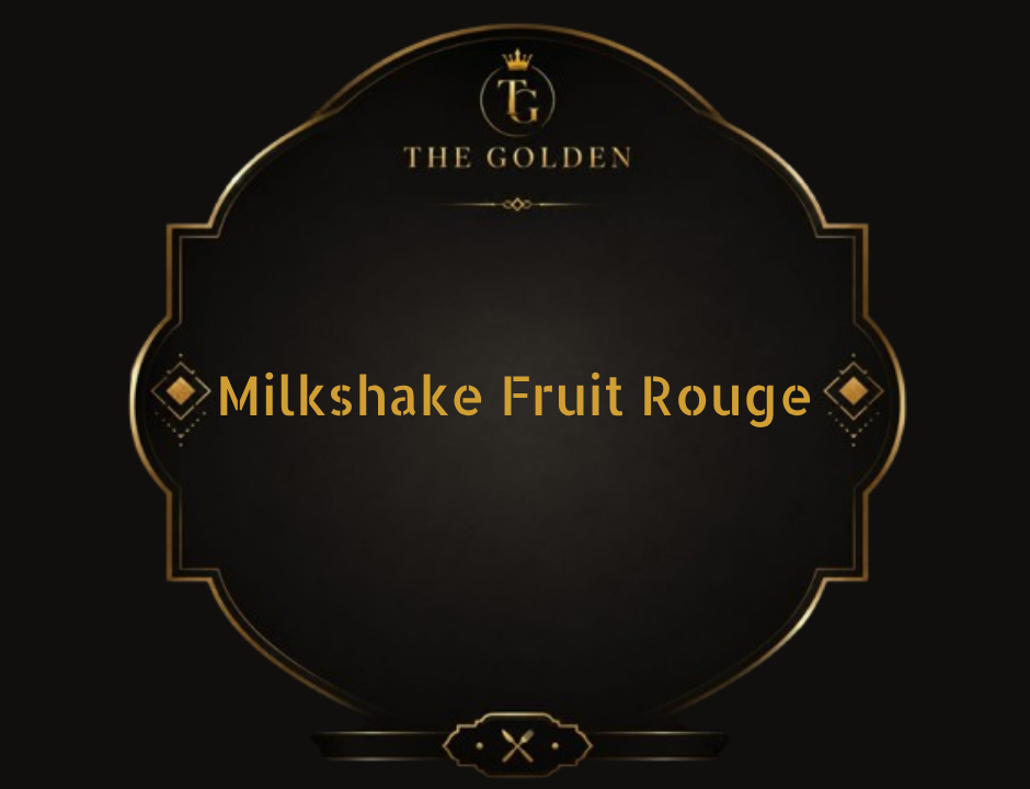 Milkshake Fruit Rouge